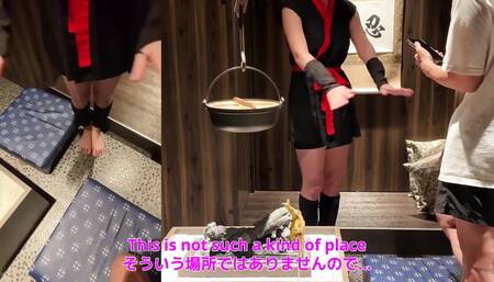 #314sex with a Female Ninja Store Clerk. the Female Ninja Clerk's Clothes Were Gradually Taken off and They Had Sex at the End