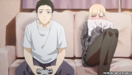 Horny Stepsister Seduced Stepbrother When Playing On Playstation  HENTAI Uncensored