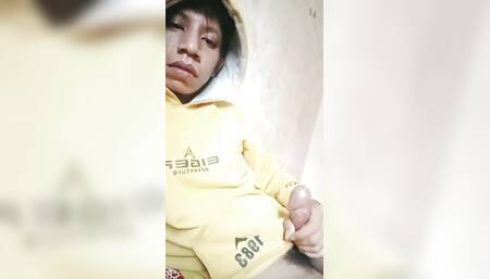 what if Shaking his dick wears a yellow jacket