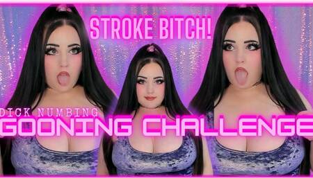 Stroke Bitch! Dick Numbing Gooning Challenge! (1080 WMV)