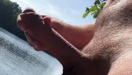 Squirting Cum in Nature with Tim Blesh