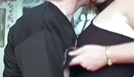 Curly haired British real wife