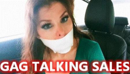 Gag Sales - Candle Boxxx Mouth Stuffed Microfoam TapeGag Talking Work Humiliation Humorous Mouth Packed Tapegagging Brat Girls Gagged Mouth Stuffing