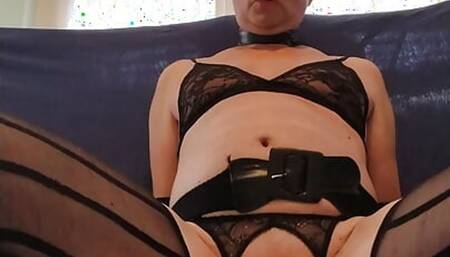 Dildo gay crossdresser anal fucking