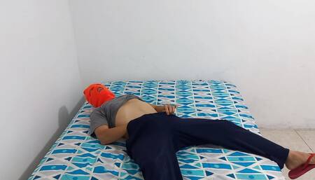 MY BIG-PENIS STEPSON STARTS INTO PORN. THE MAN FANTASIZES ABOUT PENETRATING VAGINAS