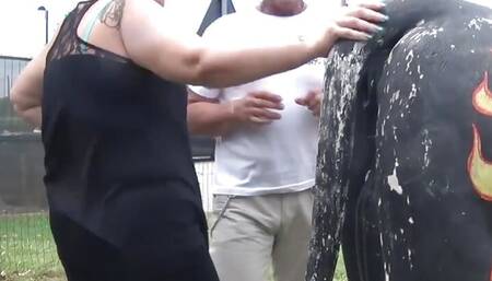 Great Fuck with the Cow Carolina