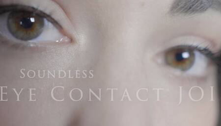 Soundless Eye Contact JOI Game