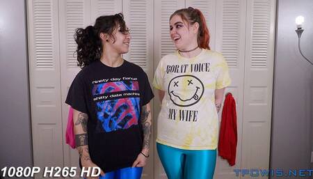 Sammy locks Andie into a number of wrestling holds! [FHD H265 Smallest File] [Custom Video]