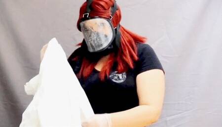 Double Hazmat Gas Mask Girl