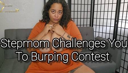 Stepmom Challenges You to Burping Contest POV 1080