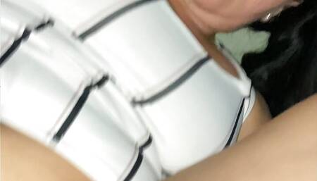 I masturbated inside the uber and invited the driver to fuck my ass