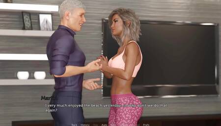 Tacos: Married Woman Cheats Her Husband and Gives Handjob to an Older Man on the Beach - Episode 28