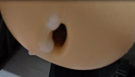 Cumming hard into my vagina sleeve (Day 2)