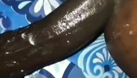 Young black slut anal bbc