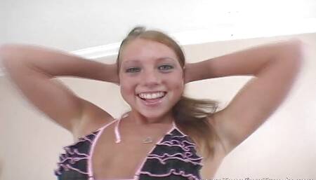 Beautiful Face On This Sexy Babe While Getting Hard Bang