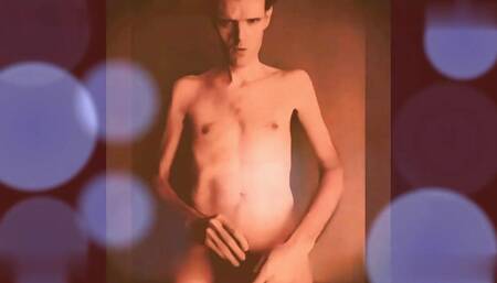 British Freddie Sunfields in Red Hard Cock with Blue Lights