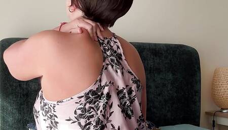 JOI Stepmom Caught You and Showed Her Pussy