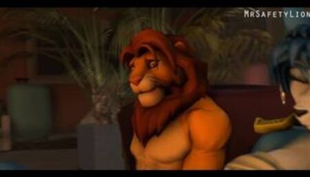 MrSafetyLion Official - Lion and the Vixen (Simba x Krystal)