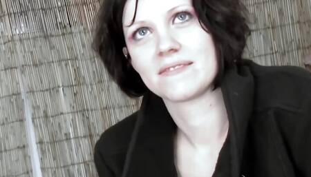 First Porn Video for a Cute French Girl with Spanish Male Actor