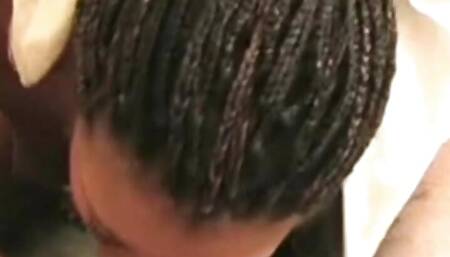 Letting The Nerd Get His Blowjob