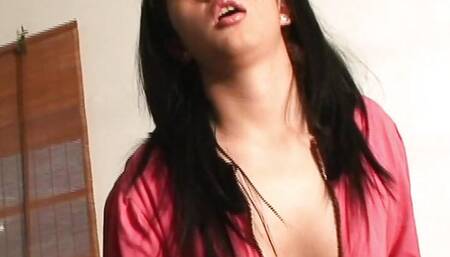 Teen Diana Rubbing tits and Fingering Solo