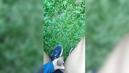 I went for a walk in the morning and masturbated naked on a deserted road