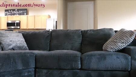 Used as a human foot rest for bratty Ukrainian Blonde - Full HD