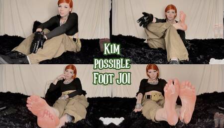 Kim Possible Foot JOI