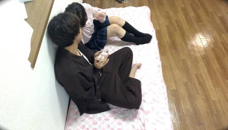 We received her first.