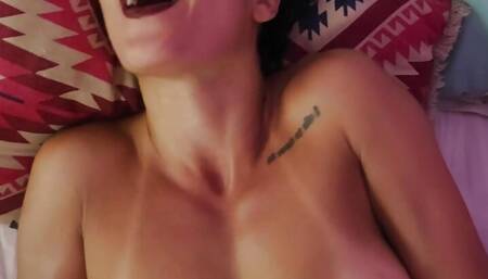 She arrived from the rave wanting to have fun!