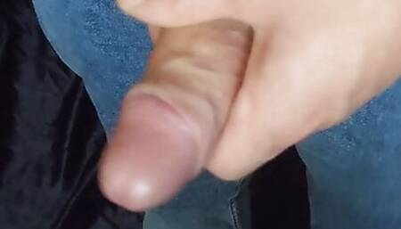 jerking off cock can't cum