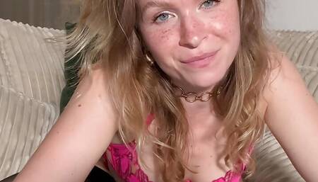 Vends-ta-culotte - Humiliation and frustration by a stunning French woman in sexy lingerie