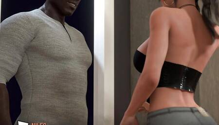 Horny Lara Croft From Tomb Raider MASSAGE BBC AND FUCKED