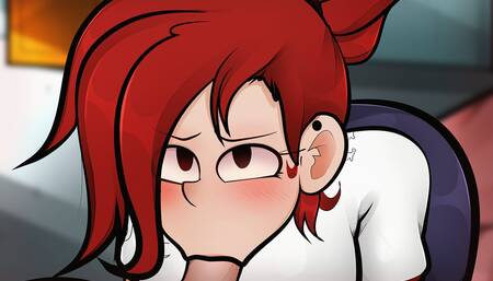 Frankie foster gets it (blowjob and sex)