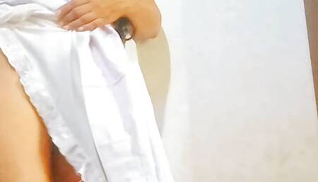 Hey there  Welcome back to nishad Kumari video episode. This video about is Nisha di Kumari showing her beautiful boobs. Village