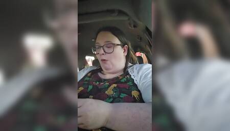 Mcdonalds Being Fed in Car