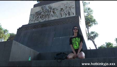 Hotkinkyjo Villa Borghese - Fisting in Rome & Prolapse