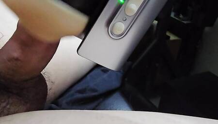 Masturbating till I have sex(day 3) - Trying not to cum(training Lovense Solace Pro)