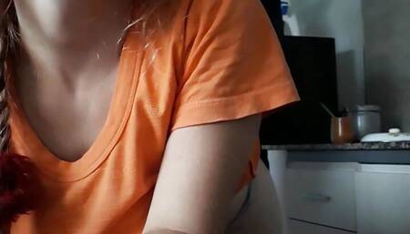 ARGENTINIAN BLONDE DRINKS MATE WHILE BOYFRIEND FUCK HER