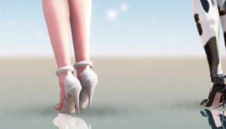 MMd r18 lady with sweet pussy juice taste like cherry 3d hentai fap challenge