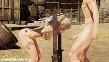 Fucking Mouth of a Fairy Girl with Big Tits