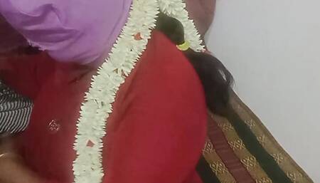 Tamil busty housewife pussy sucking