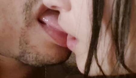 My stepfather kisses me when we're alone