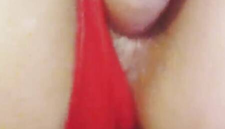 Real Amateur Housewife Anal Dildo Play