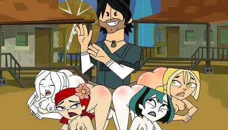 Total Drama Island - Butt Spank and Happy Sexy MILFs Part5