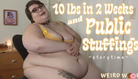 10lbs in 2 Weeks and Public Stuffings (Fat Chat) - WMV