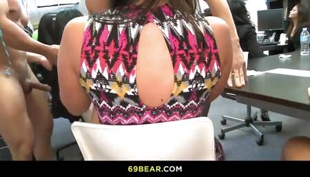 Swinging chippendale dicks make these bithches horny as fuck