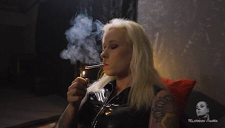 Leather, pvc, smoking 4K MP4