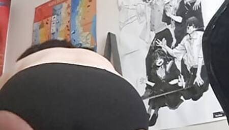 Stepmother tidying up stepson's room made him hard