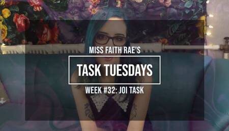 A Novel Task for Jerk-Off Addicts - Miss Faith Rae's Femdom Audio JOI Jerk Off Instructions - HD 1080p MP4